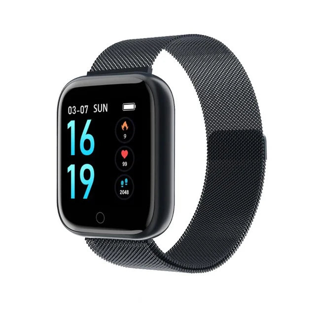 Smart Fitness Watch: Compact Wellness & Activity Tracker