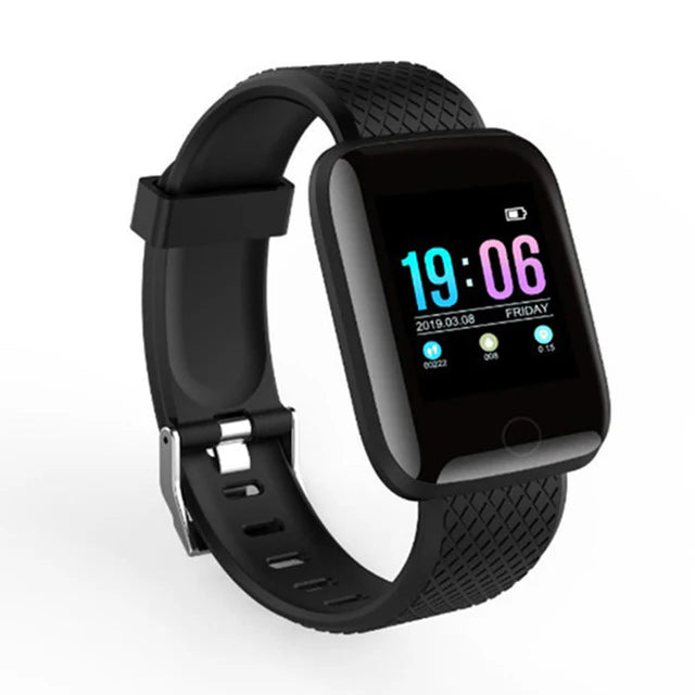 Smart Fitness Bracelet: All-Day Activity Tracker with Vibrant Display