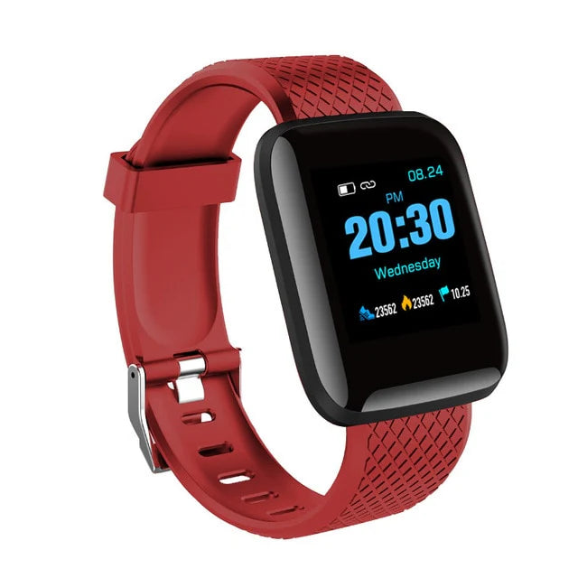 Smart Fitness Bracelet: All-Day Activity Tracker with Vibrant Display